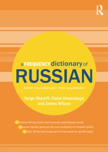 Image for A frequency dictionary of Russian: core vocabulary for leaners