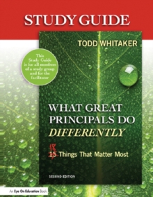 Image for Study guide [for] what great principals do differently, eighteen things that matter most, second edition