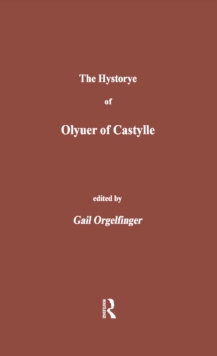 Image for The hystorye of Olyver of Castylle