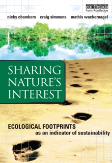 Image for Sharing nature's interest: ecological footprints as an indicator of sustainability