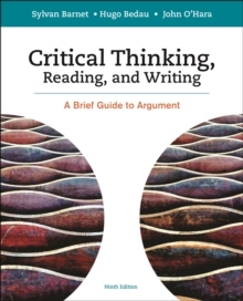 Image for CRITICAL THINKING READING & WRITING