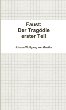 Image for Faust: Der Tragodie Erster Teil