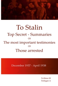 Image for To Stalin - Top Secret