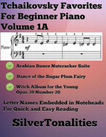 Image for Tchaikovsky Favorites for Beginner Piano Volume 1 A