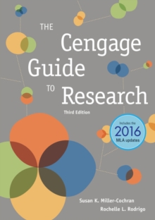 Image for The Cengage Guide to Research (w/ APA7E & MLA9E Updates)