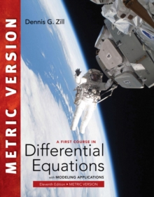 Image for A first course in differential equations with modeling applications