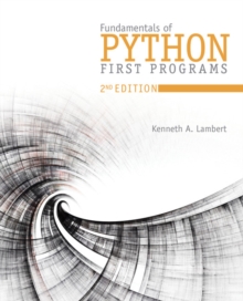 Fundamentals of Python: First Programs