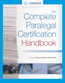 Image for The complete paralegal certification handbook