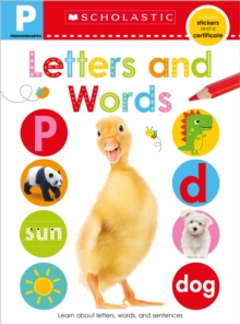 Image for Pre-K Skills Workbook: Letters and Words (Scholastic Early Learners)