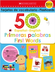 Image for 50 Spanish-English First Words Flashcards: Scholastic Early Learners (Flashcards)