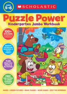 Image for Puzzle Power Kindergarten Jumbo Workbook