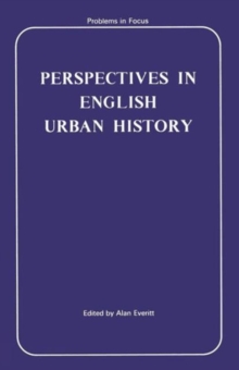 Image for Perspectives in English Urban History