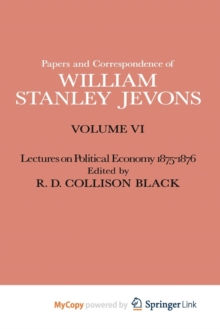 Image for Papers and Correspondence of William Stanley Jevons