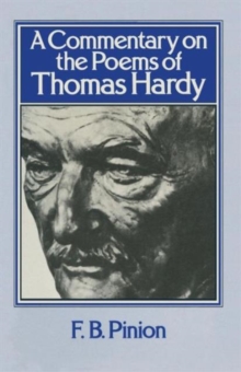 Image for A Commentary on the Poems of Thomas Hardy