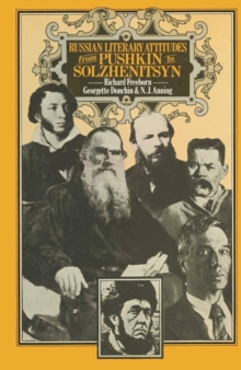 Image for Russian Literary Attitudes from Pushkin to Solzhenitsyn