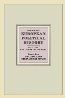Image for Sources in European political history.: (Diplomacy and international affairs)