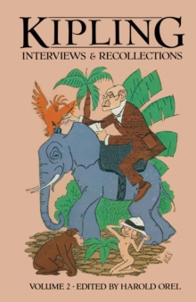 Image for Kipling Interviews and Recollections.