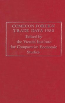 Image for Comecon Foreign Trade Data.