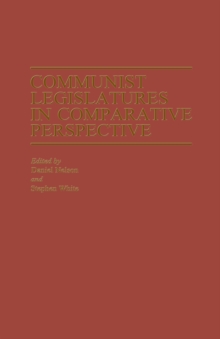 Image for Communist Legislatures in Comparative Perspective