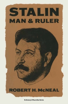 Image for Stalin: Man and Ruler