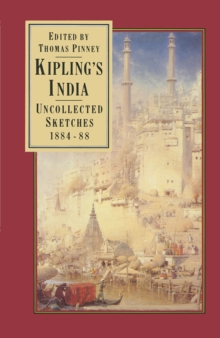 Image for Kipling's India: Uncollected Sketches 1884-88