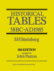 Image for Historical Tables: 58 Bc-ad 1985