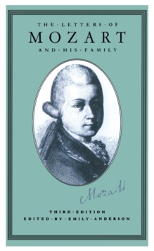 Image for Letters of Mozart and his Family