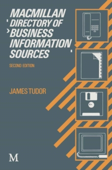Image for Macmillan Directory of Business Information Sources