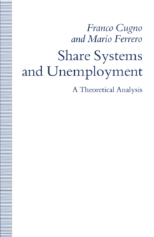 Image for Share systems and unemployment: a theoretical analysis