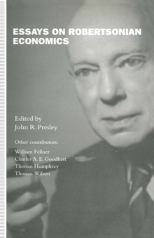 Image for Essays On Robertsonian Economics.: Palgrave Macmillan