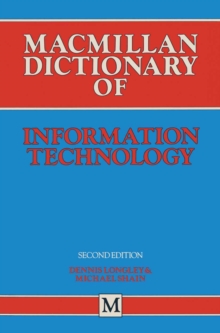Image for Macmillan Dictionary of Information Technology