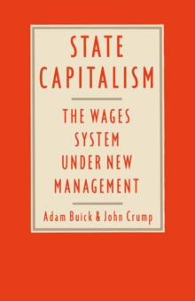 Image for State Capitalism: The Wages System Under New Management