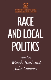 Image for Race and Local Politics