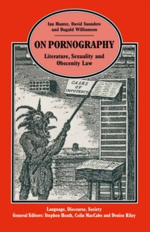 Image for On Pornography: Literature, Sexuality and Obscenity Law
