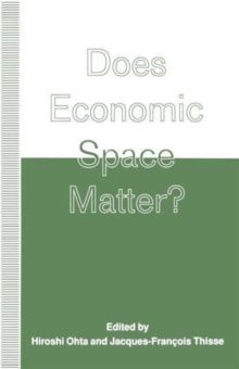 Image for Does Economic Space Matter?