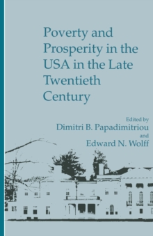 Image for Poverty And Prosperity In The Usa In The Late 20th Century