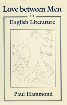 Image for Love Between Men in English Literature