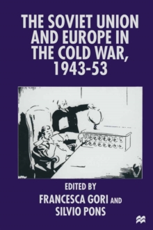 Image for Soviet Union and Europe in the Cold War, 1943-53