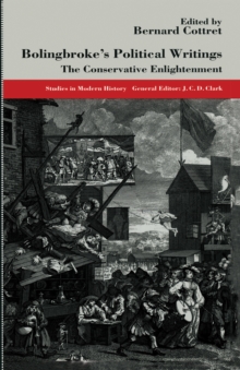 Image for Bolingbroke's Political Writings: The Conservative Enlightenment