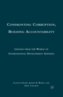 Image for Confronting Corruption, Building Accountability
