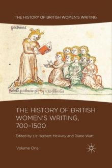 Image for The History of British Women's Writing, 700-1500