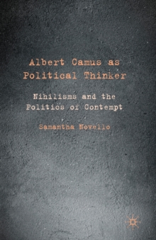 Image for Albert Camus as Political Thinker