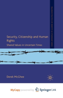 Image for Security, Citizenship and Human Rights