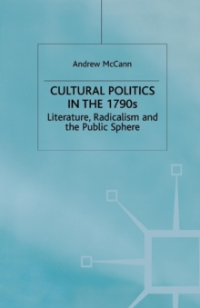 Cultural Politics in the 1790s