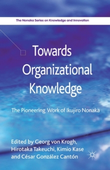 Image for Towards Organizational Knowledge