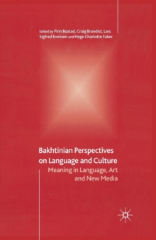 Image for Bakhtinian Perspectives on Language and Culture