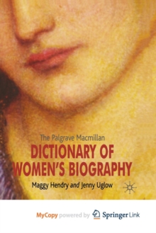 Image for The Palgrave Macmillan Dictionary of Women's Biography