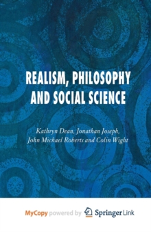 Image for Realism, Philosophy and Social Science