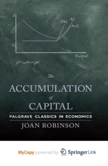 Image for The Accumulation of Capital