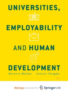 Image for Universities, Employability and Human Development
